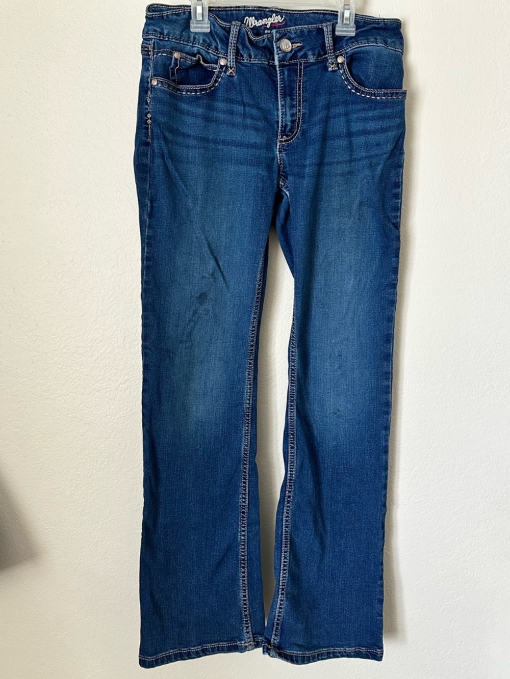 Wrangler Women’s Dark Blue Bootcut Jeans